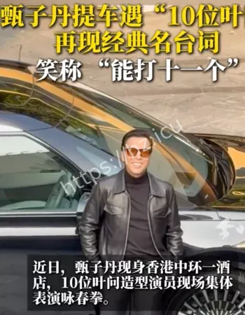 甄子丹提国产豪车